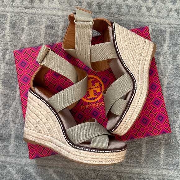 Tory Burch Shoes - TORY BURCH FRIEDA 100MM ESPADRILLE